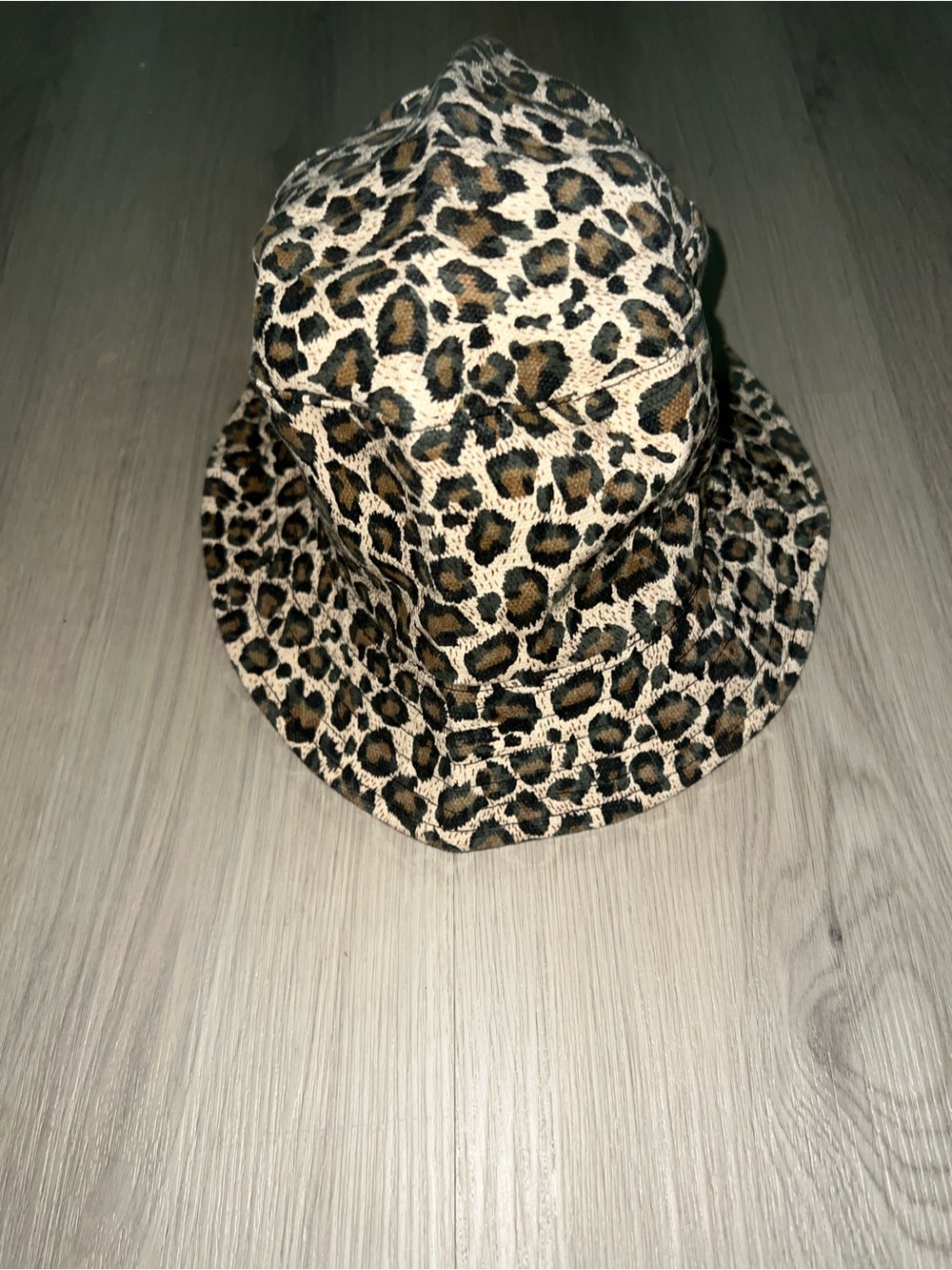 Leopard Print Bucket Hat • Reversible